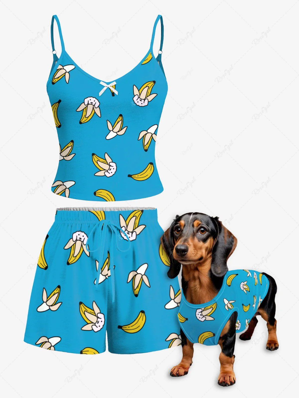 Matching Tank Tops for Dog and Owner